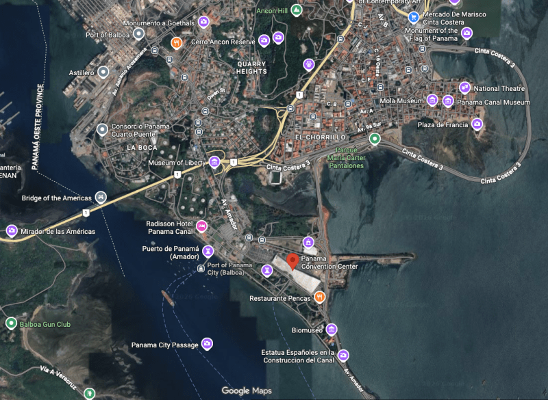 Panama Map