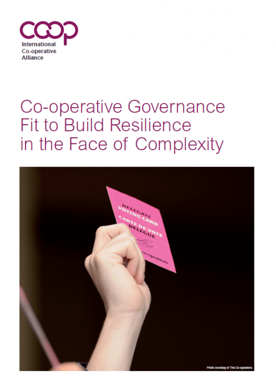 Co-operative Governance Fit to Build Resilience in the Face of Complexity
